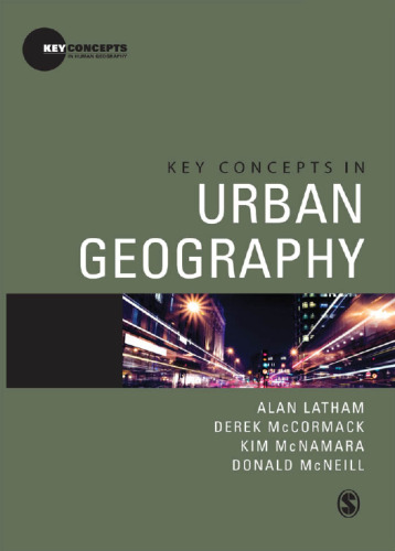 Key concepts in urban geography