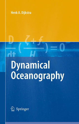 Dynamical Oceanography