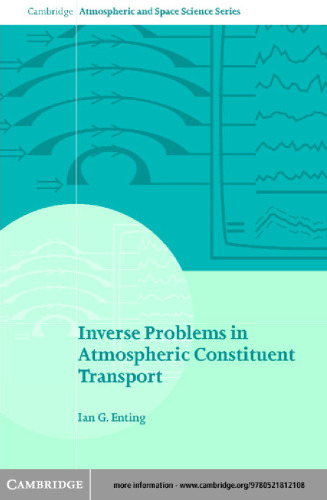 Inverse problems in atmospheric constituent transport