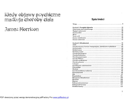 Kiedy objawy psychiczne maskują choroby ciała