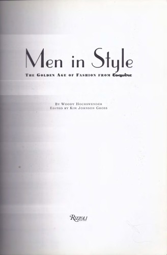 Men in style: the golden age of fashion from Esquire  