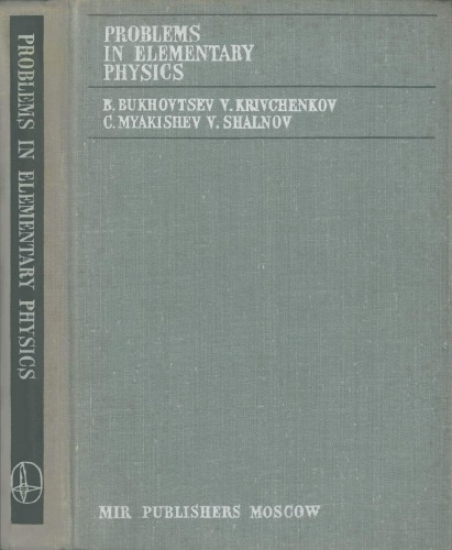 Problems in Elementary Physics