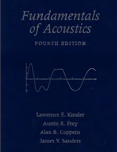 Fundamentals of acoustics