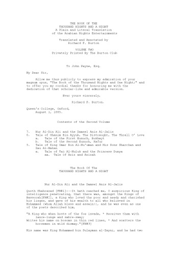 1001 Arabian Nights - Volume 2