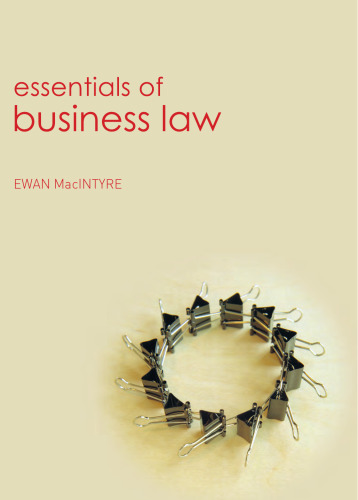 Essentials of Business Law  