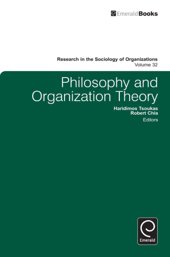 Philosophy & Organization Theory