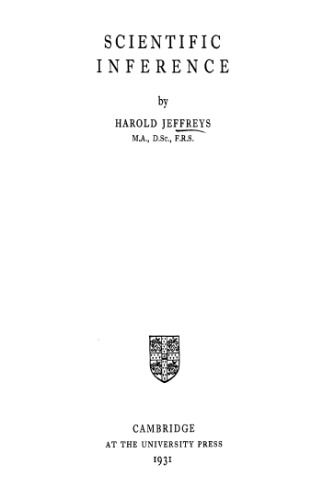 Scientific inference