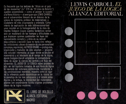 El juego de la lógica y otros escritos  