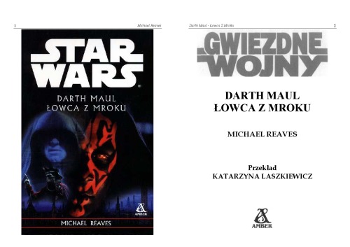 Darth Maul. Łowca z mroku.