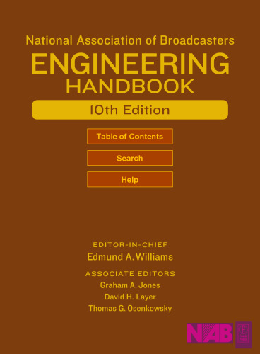 National Association of Broadcasters Engineering Handbook Tenth Edition
