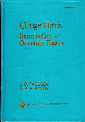 Gauge fields: Introduction to quantum theory
