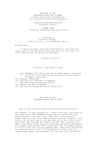 1001 Arabian Nights - Volume 8