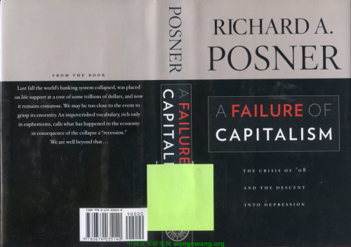 A Failure of Capitalism: The Crisis of '08 and the Descent into Depression