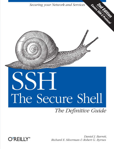 SSH, The Secure Shell: The Definitive Guide