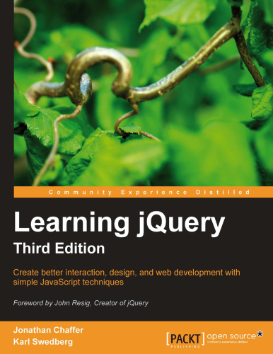 Learning jQuery, Third Edition  