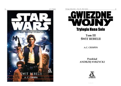 Trylogia Hana Solo: Świt Rebelii