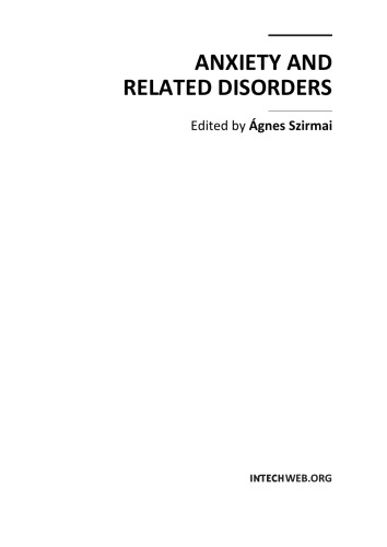 Anxiety and Related Disorders  
