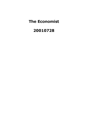 The Economist - 28 July 2001