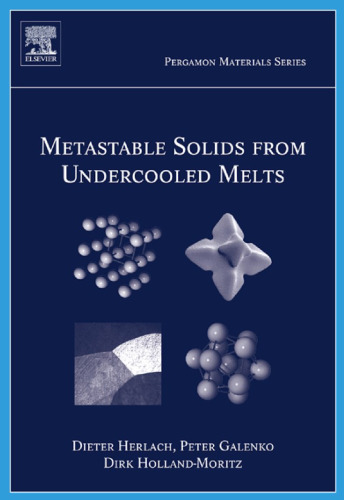 Metastable solids from undercooled melts