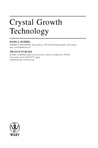 Crystal growth technology