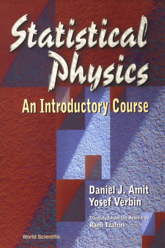 Statistical physics: an introductory course