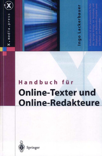 Handbuch für Online-Texter und Online-Redakteure (X.media.press)  
