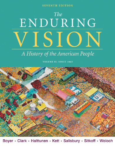 The Enduring Vision: A History of the American People, Volume II: Since 1865