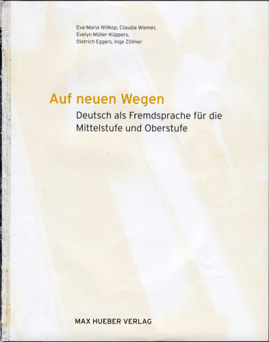 Auf neuen Wegen, Volume 1