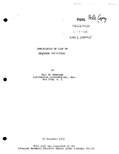 Proceedings SYMSAC 1966 (ACM)