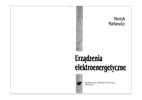 Urządzenia elektroenergetyczne