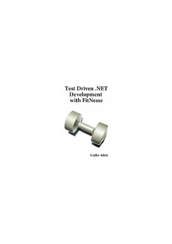 Test Driven .NET Development with FitNesse  