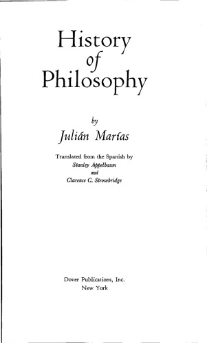 History of philosophy  