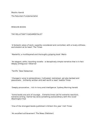 The Reluctant Fundamentalist  