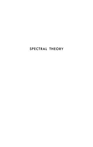 Spectral Theory  