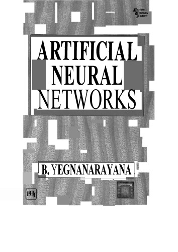 Artificial Neural Networks  
