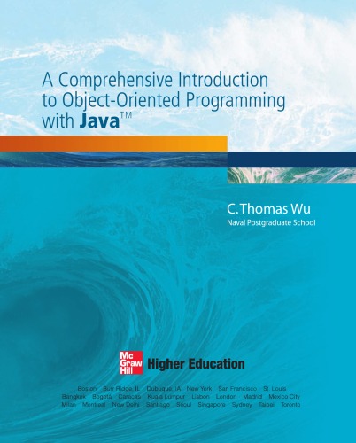 A Comprehensive Introduction to Object-Oriented Programming with Java  
