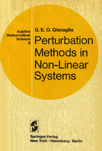 Perturbation Methods in Non-Linear Systems