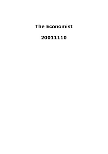 The Economist - 10 November 2001