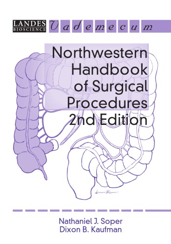 Northwestern Handbook of Surgical Procedures-2nd Edition