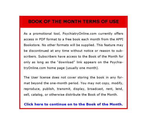 Countertransference issues in psychiatric treatment, Volume 18, Issue 1