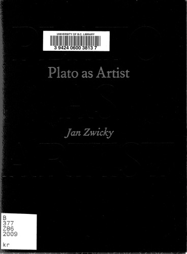 Plato as Artist  
