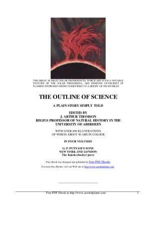 The Outline of Science: A Plain Story Simply Told