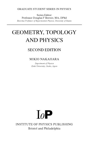 Geometry, topology, and physics