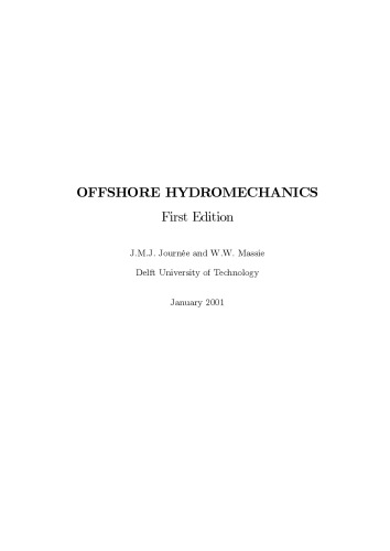 Offshore Hydromechanics  
