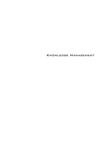 Knowledge Management  