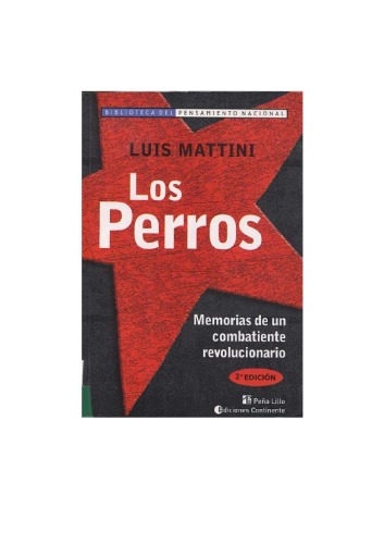 Los Perros (Biblioteca del Pensamiento Nacional)  