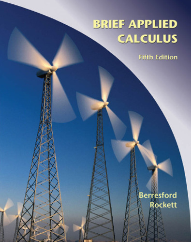 Brief Applied Calculus, 5th Edition  