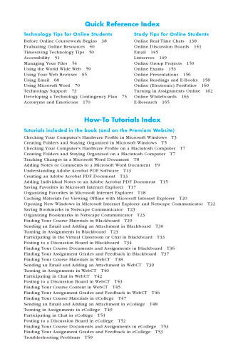 E-Learning Companion: A Student's Guide to Online Success, 3rd Edition