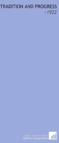 Tradition and Progress