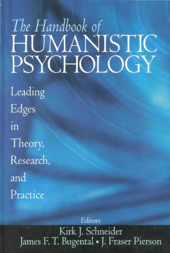 The Handbook of Humanistic Psychology
